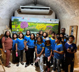 Crianças de escola rural de Poconé visitam museu pela primeira vez e se reconhecem nas obras