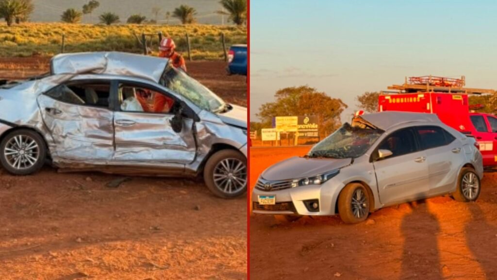 Acidente na Br-174 em Pontes e Lacerda resulta na morte de dois funcionários de frigorífico