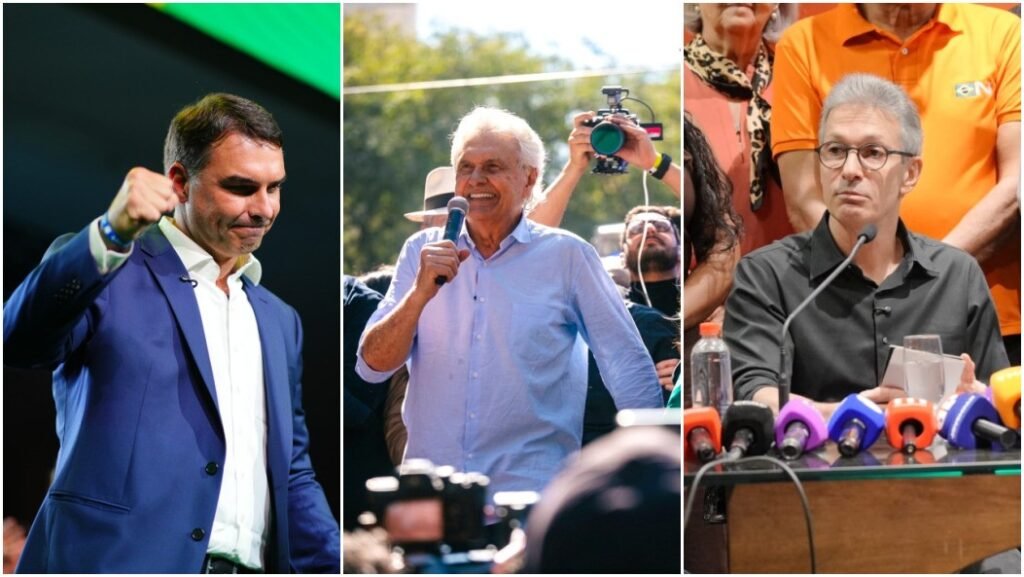 Convenções partidárias oficializam candidaturas de Flávio, Caiado e Zema à Presidência