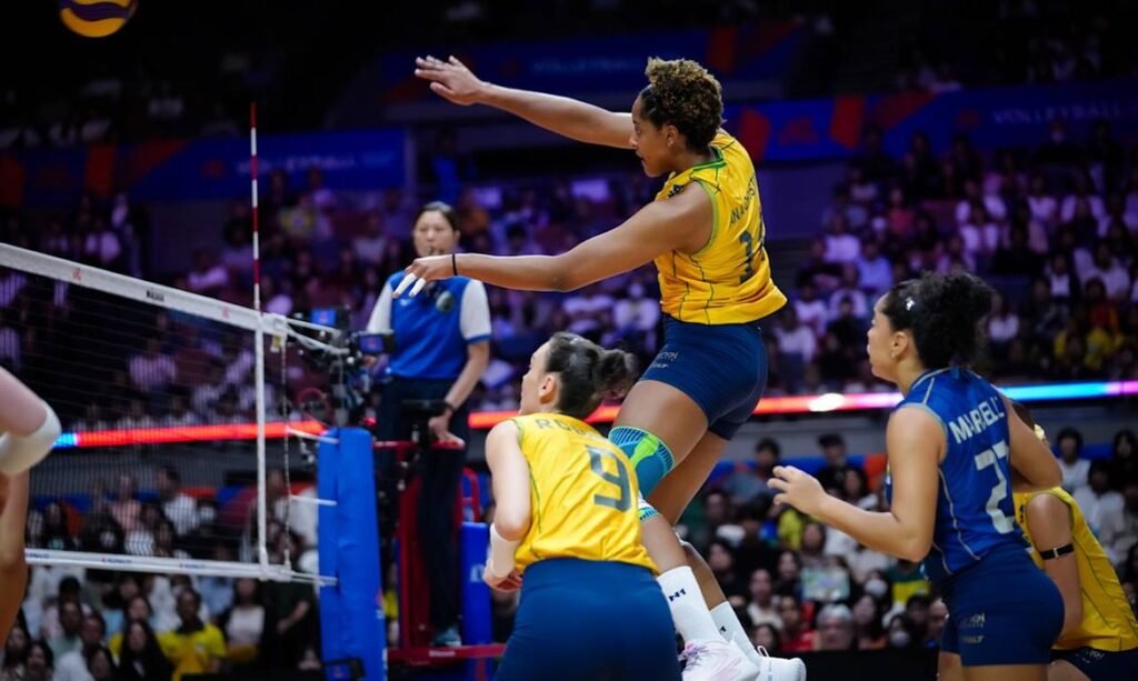 Vôlei feminino brasileiro encara o Japão nas quartas de final da Liga das Nações