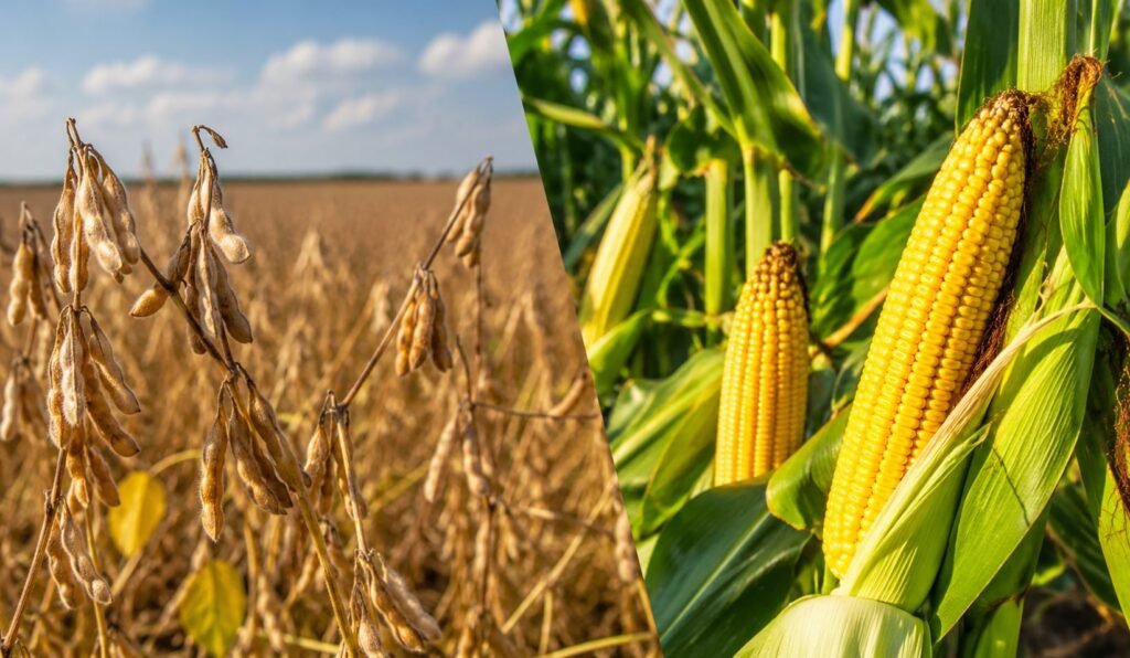 Safra 2026/27 projeta recorde para milho e crescimento na produção de soja no Brasil