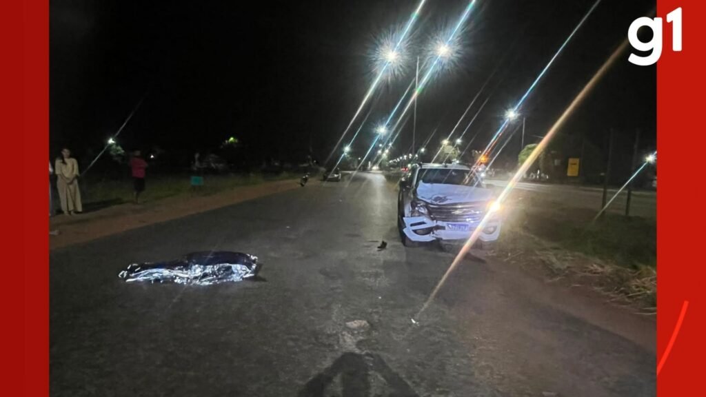 Adolescente é apreendido após acidente fatal envolvendo caminhonete em Cáceres