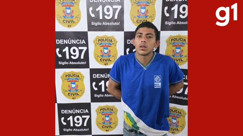 Suspeito de invadir escola em Cuiabá e cometer ato obsceno é preso pela Polícia Civil