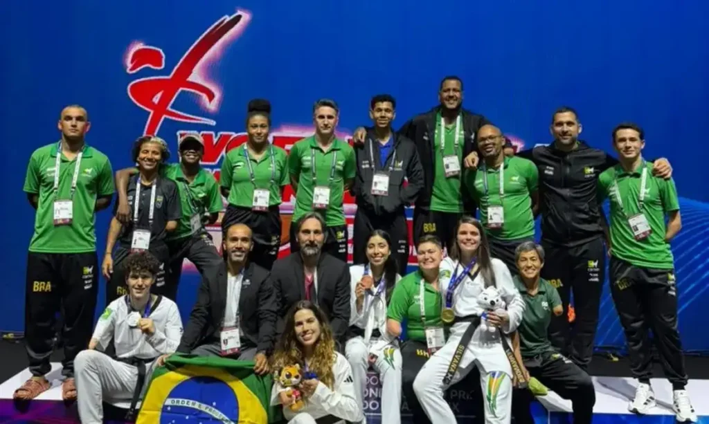 Brasil garante quatro pódios no Grand Prix de parataekwondo na Coreia do Sul rumo a Los Angeles 2028
