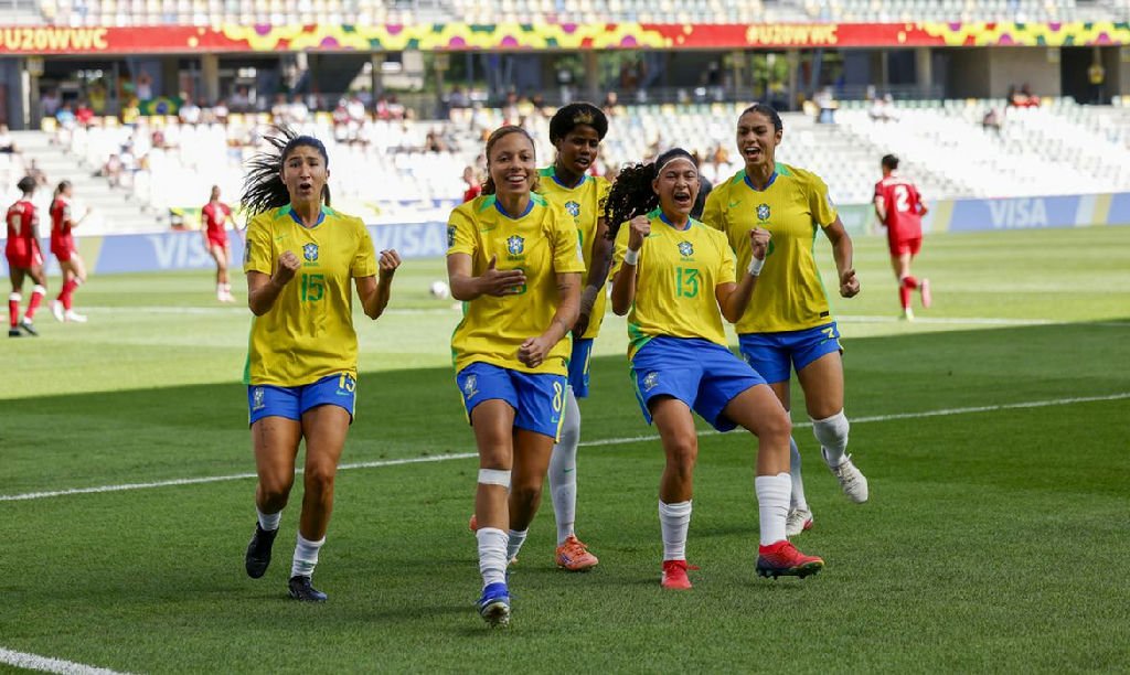 Brasil supera Canadá e garante vaga antecipada nas oitavas do Mundial Sub-20