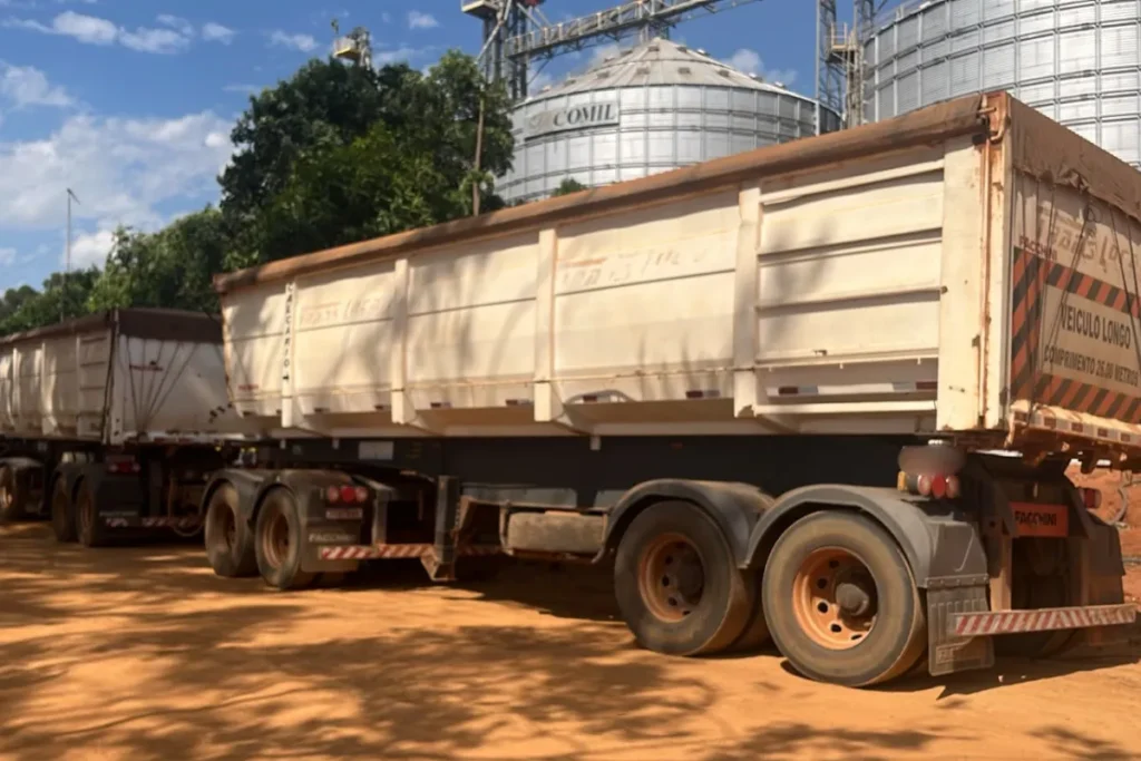 Caminhoneiro é detido em flagrante por fraude em carregamento de soja em Mato Grosso