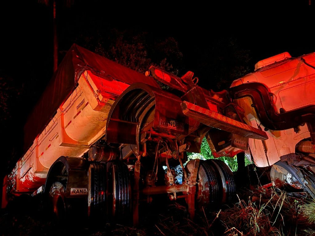 Colisão entre caminhões deixa cinco feridos em Lucas do Rio Verde