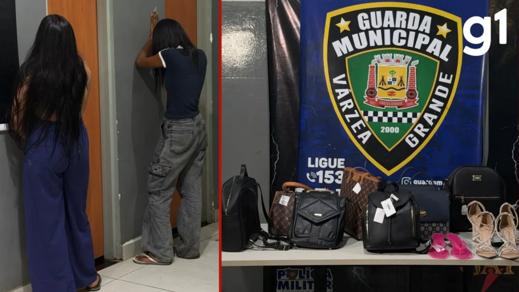 Duas mulheres são detidas por suspeita de furto em shopping de Várzea Grande