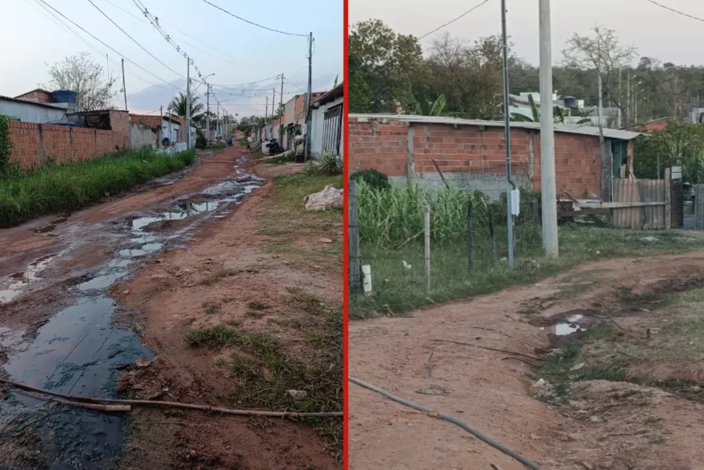 Moradores de Cuiabá enfrentam isolamento por falta de infraestrutura no Jardim Manancial