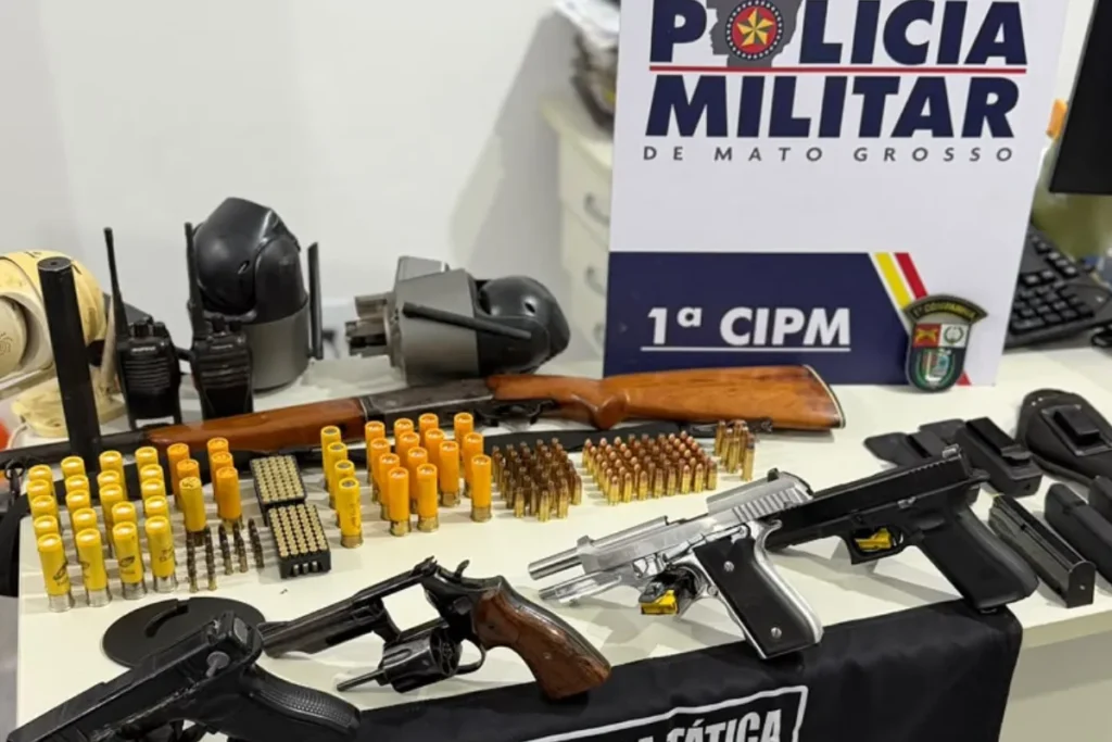 Polícia Militar prende oito pessoas por tentativa de invasão a propriedade rural em Mato Grosso