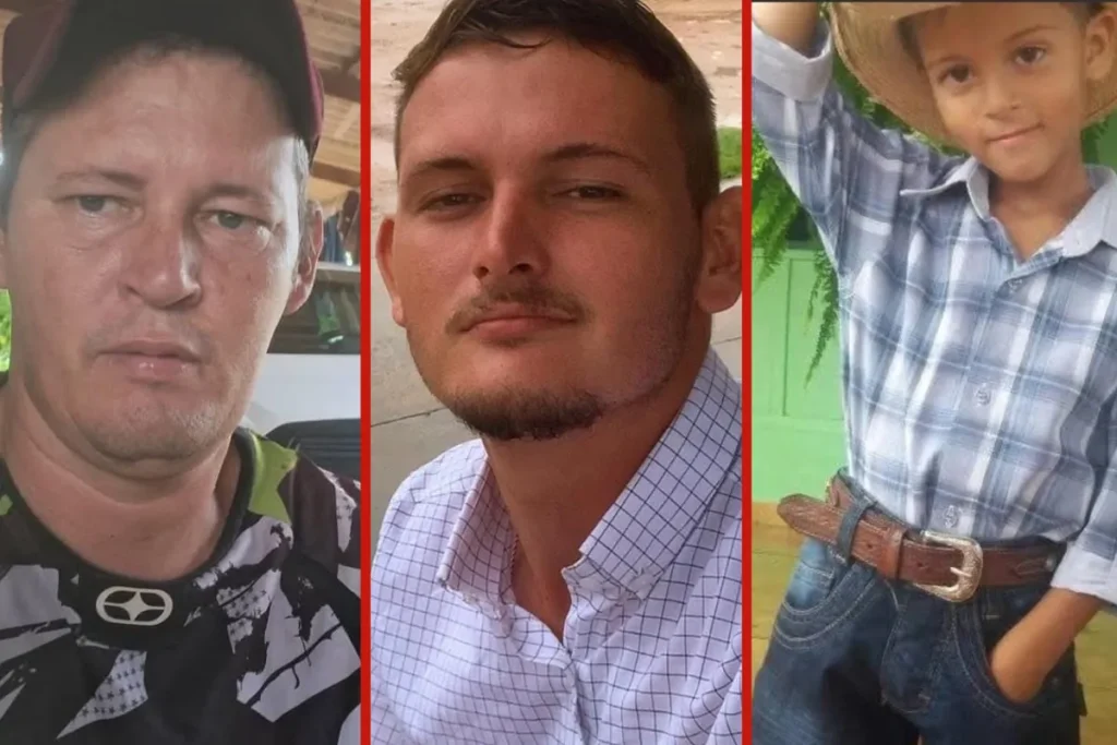 Tragédia familiar em Nova Monte Verde termina com pai e dois filhos mortos