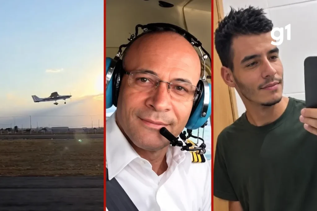 Vídeo registra decolagem de aeronave que caiu e vitimou dois pilotos em Mato Grosso