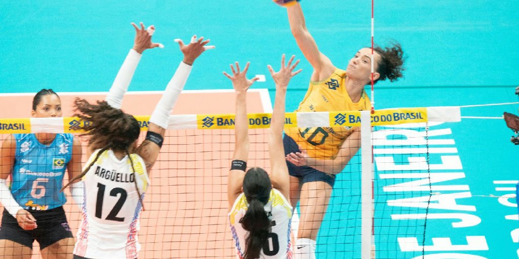 Vôlei feminino brasileiro estreia com vitória dominante sobre a Venezuela no Sul-americano