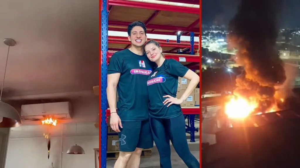 Casal enfrenta segundo incêndio devastador em intervalo de um mês em Cuiabá