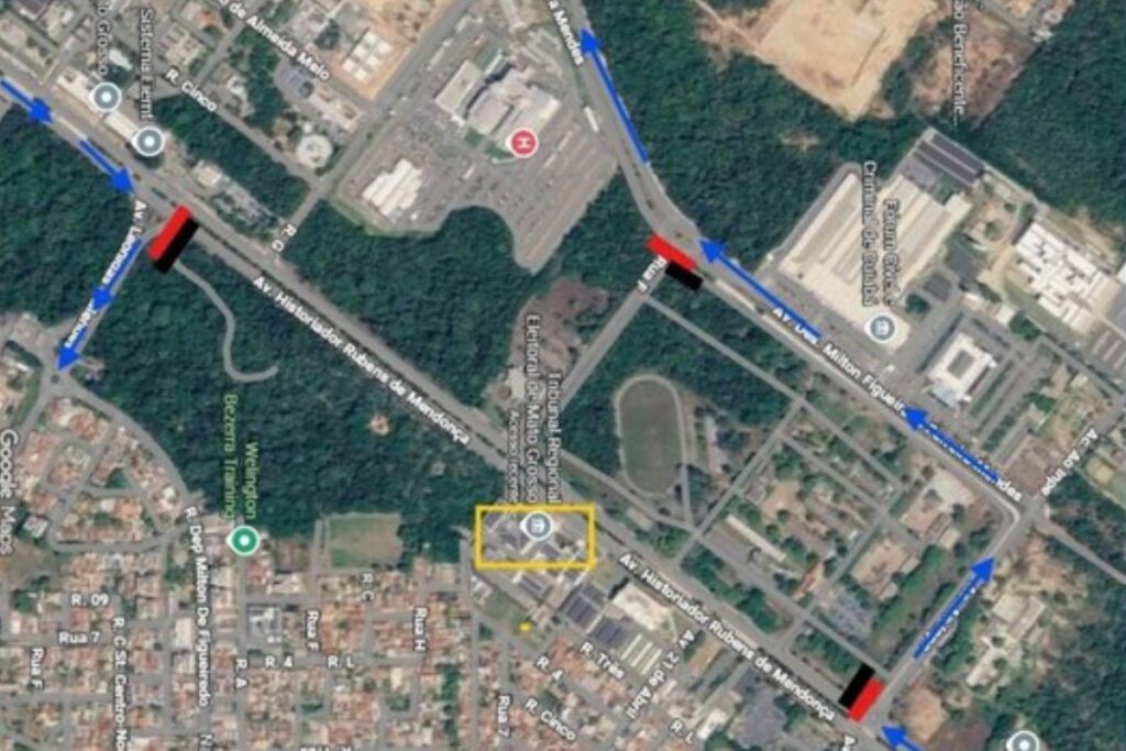 Cuiabá terá alterações no trânsito e bloqueios para o segundo turno