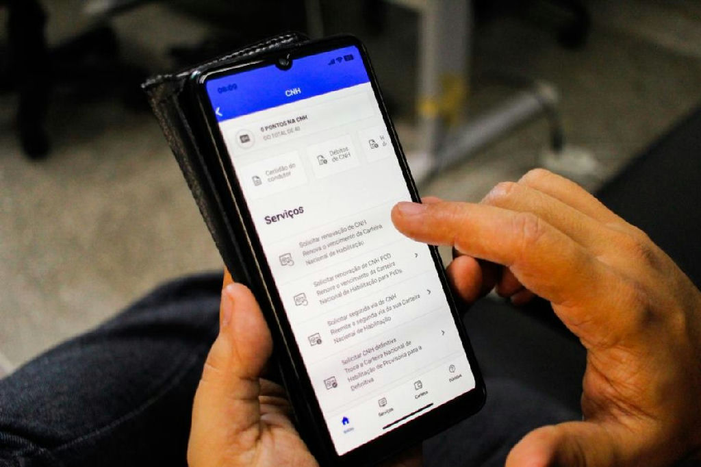 Detran-mt amplia oferta de serviços digitais para motoristas via aplicativo