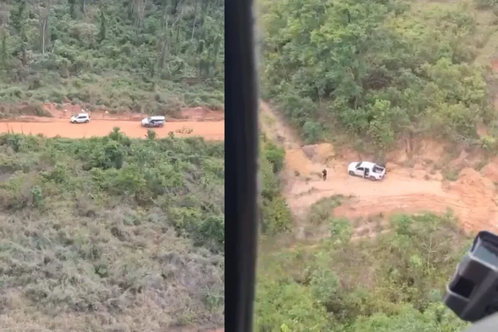 Dupla é presa após invadir residência e render família no interior