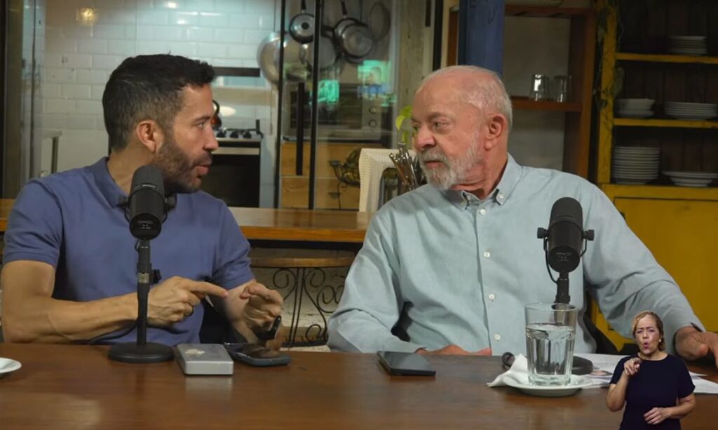 Eleições 2026 - lula participa de transmissão ao vivo com apoiadores e estimula voto de idosos