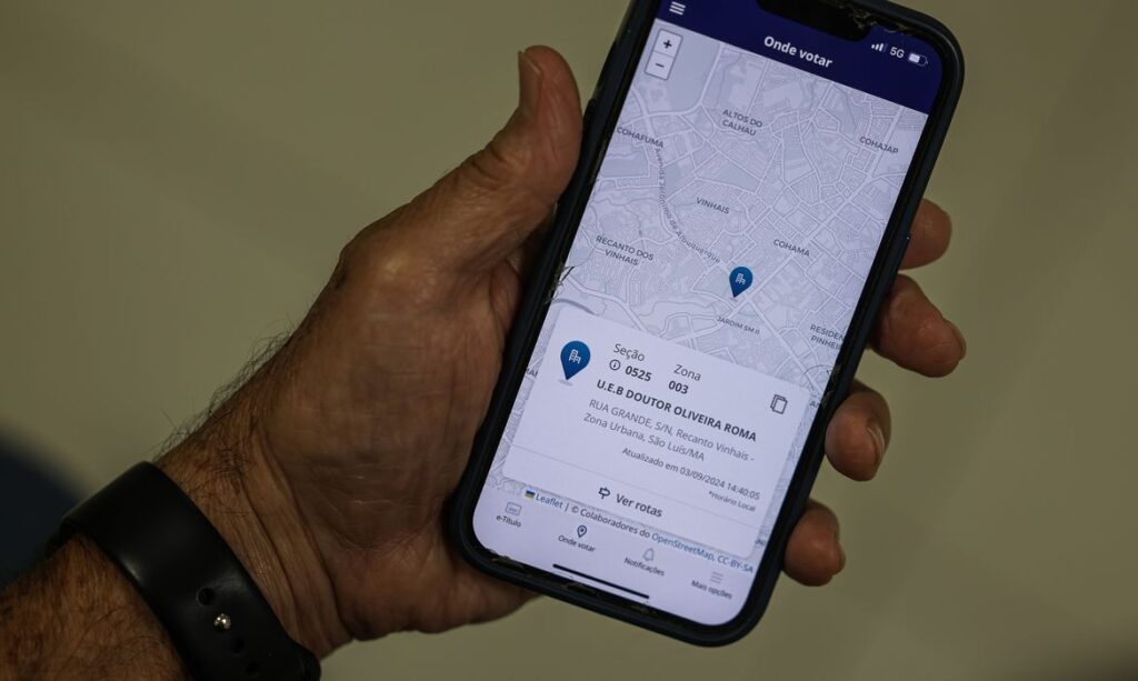 Eleitor com voto em trânsito deve consultar novo local pelo e-título