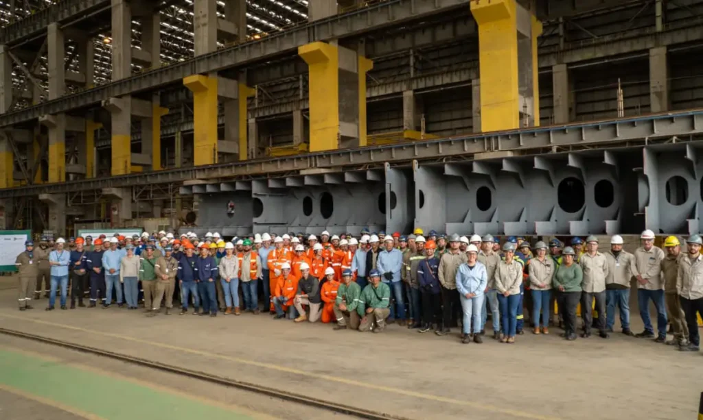 Estaleiro Rio Grande inicia construção de navios para a Transpetro