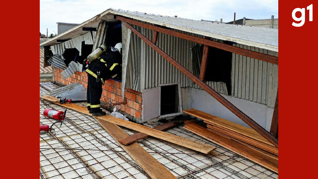 Fogo destrói parte do telhado do Hospital Municipal de Guarantã do Norte sem deixar feridos