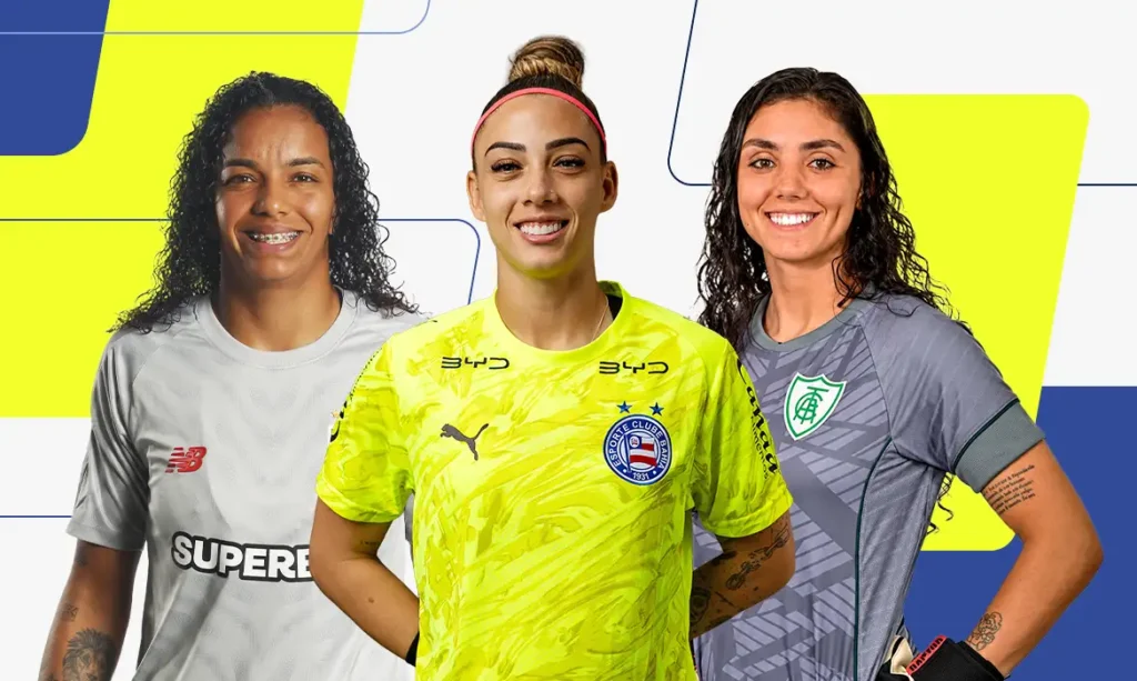 Goleiras disputam final do Prêmio TV Brasil Petrobras para Elas com votação aberta