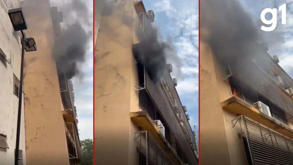 Incêndio em ar-condicionado interrompe atividades acadêmicas na UFMT