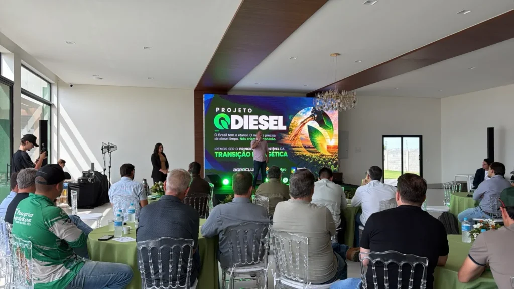 Nova Mutum inaugura planta pioneira para produção de Q-Diesel a partir de etanol