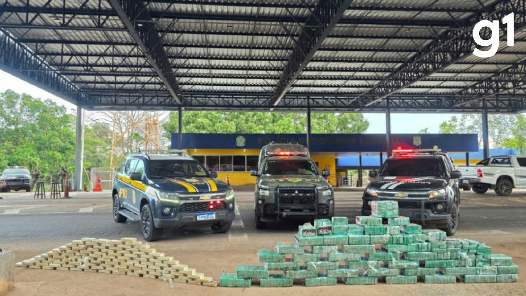 Operação conjunta intercepta caminhão com 550 tabletes de cocaína em Mato Grosso