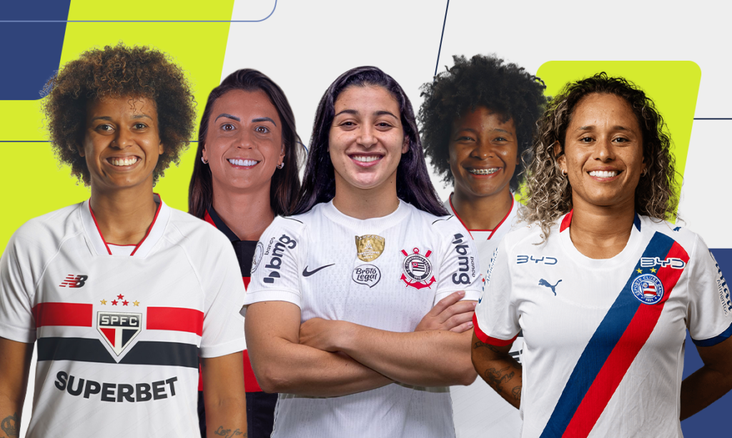 Prêmio revela as meio-campistas finalistas da temporada no futebol feminino