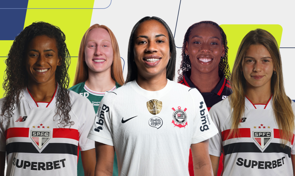 Prêmio TV Brasil Petrobras para Elas divulga zagueiras finalistas do futebol nacional