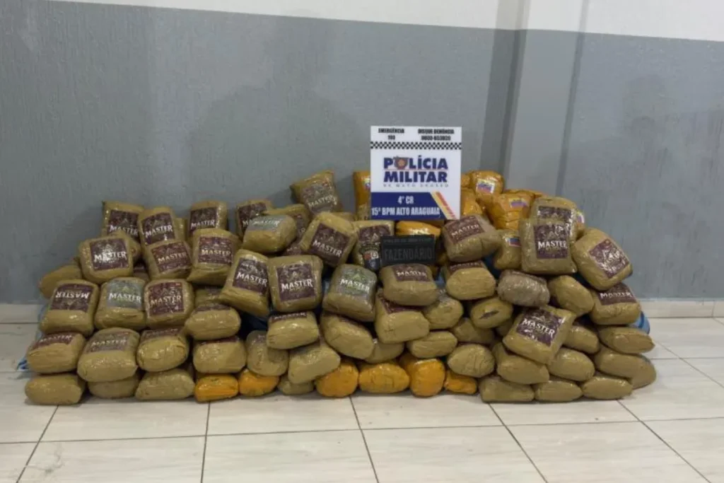 Skunk apreendido em carga de milho resulta na prisão de caminhoneiro em Mato Grosso