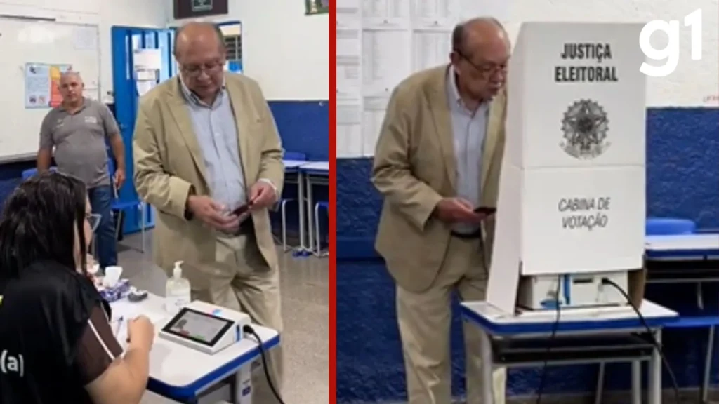 TRE esclarece uso de objeto por Gilmar Mendes durante votação em Mato Grosso