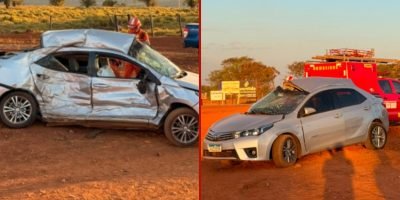 Acidente na Br-174 em Pontes e Lacerda resulta na morte de dois funcionários de frigorífico