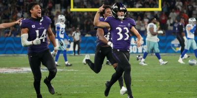 Baltimore Ravens vencem Dallas Cowboys no Maracanã com field goal decisivo