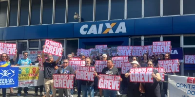 Bancários da Caixa mantêm greve em Cuiabá após rejeição de proposta salarial