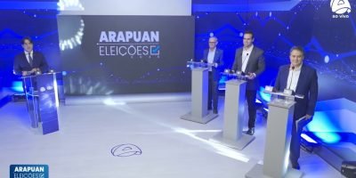 Candidatos ao governo da Paraíba debatem obras e segurança em confronto na TV Arapuan