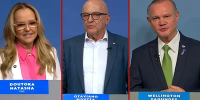 Candidatos ao governo de Mato Grosso participam de debate na TV Centro América