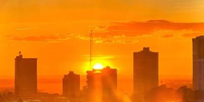 Cuiabá atinge recorde de calor com 38,6°C e lidera temperaturas extremas em Mato Grosso