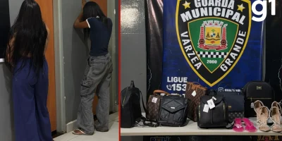 Duas mulheres são detidas por suspeita de furto em shopping de Várzea Grande