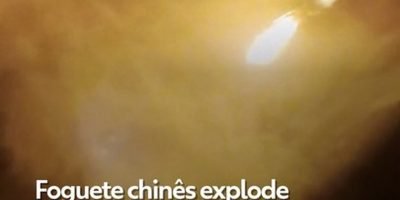 Falha catastrófica destrói foguete chinês logo após decolagem em Wenchang