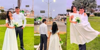 Fotógrafo surpreende recém-casados com ensaio gratuito em Tangará da Serra