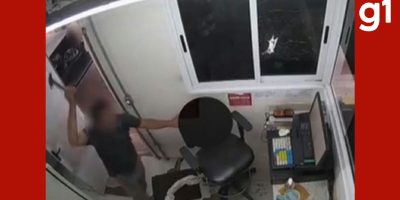 Homem é preso após destruir cabines de pedágio com martelo em rodovia de Mato Grosso
