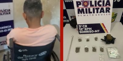 Homem em motoneta adaptada é detido por tráfico de drogas em Sorriso