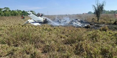 Identificada segunda vítima de queda de avião em Mato Grosso
