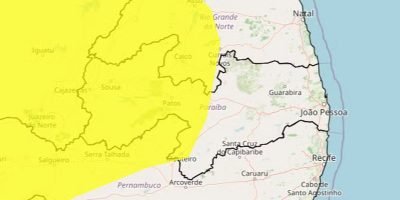 Inmet emite alerta de baixa umidade para cem municípios da Paraíba