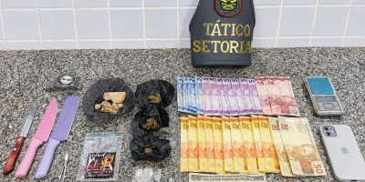 Jovem de 19 anos é detido por tráfico de drogas no bairro Alvorada em Boa Vista