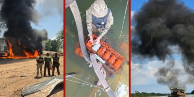 Operação destrói equipamentos de garimpo ilegal em terras indígenas de Mato Grosso
