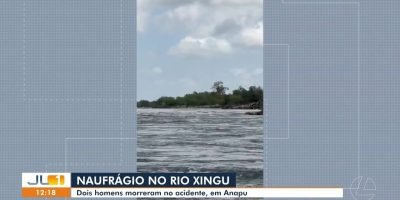 Pane em motor causa naufrágio e morte de irmãos capixabas durante pescaria no Rio Xingu