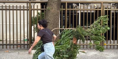 Rio de Janeiro entra em alerta devido a rajadas de vento de 75 km/h